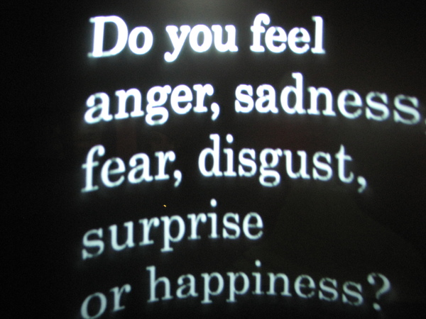 Do you feel fear?